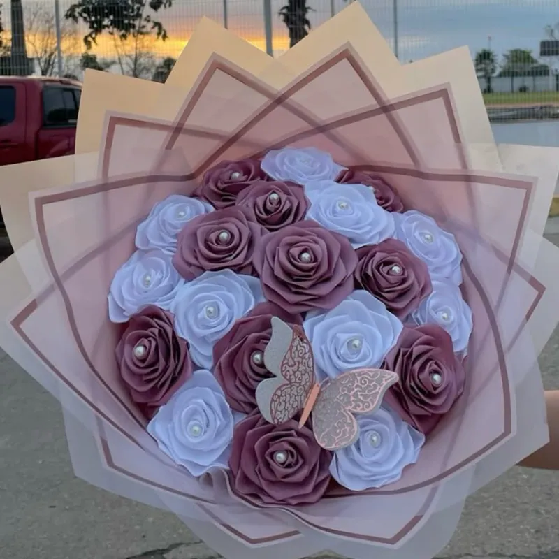 RAMO DE 20 ROSAS ETERNAS