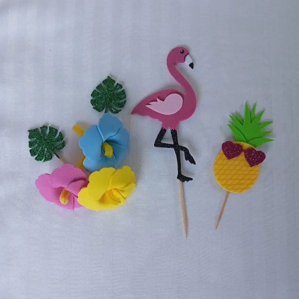 Cake topper (Tropical)