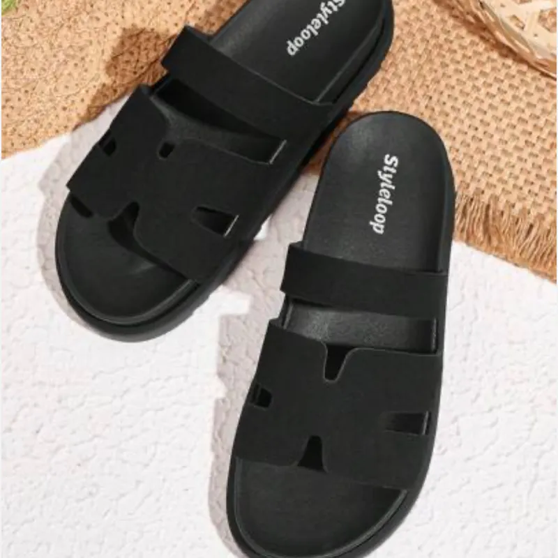 Sandalias negras Shein