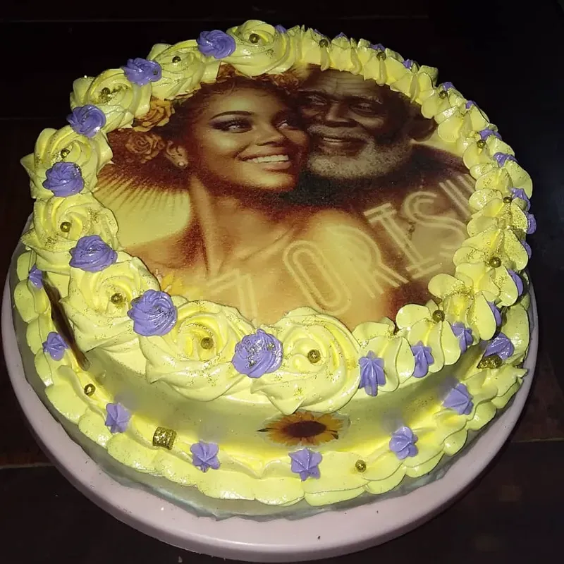 Kake para fiesta de religión