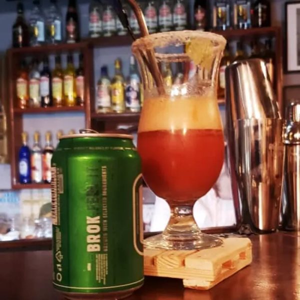 Michelada de cerveza importada