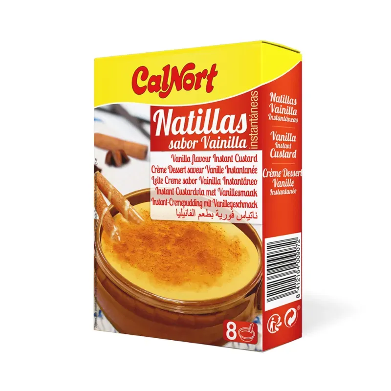 Natilla de vainilla