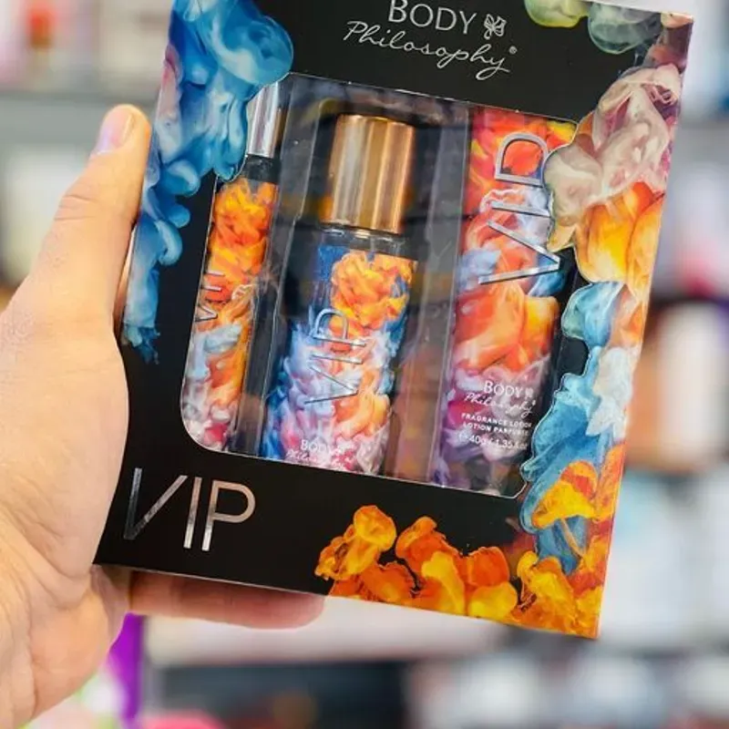 Set de perfume, colonia  y crema