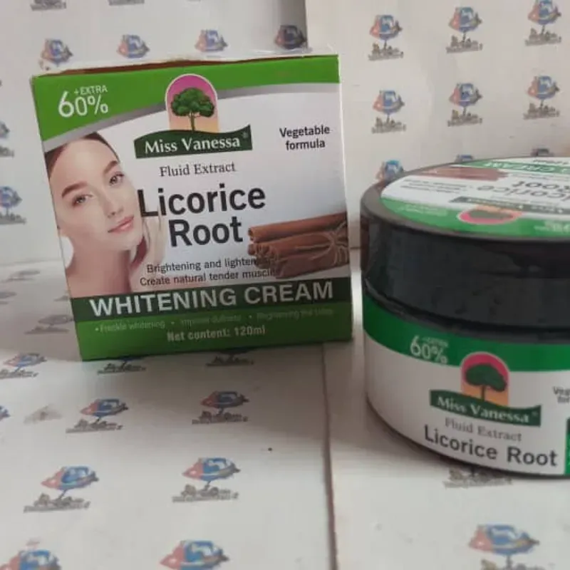 Crema facial de regaliz