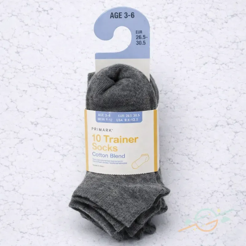 Pack 10 medias Grises PRIMARK