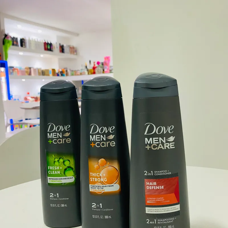 Shampoo y Acondicionador Dove para hombre (2en 1)