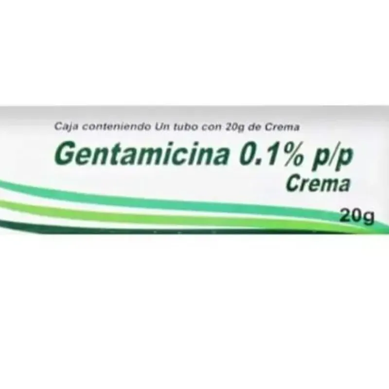  Gentamicina  (0.1% de 20g)