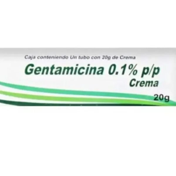 Gentamicina  (0.1% de 20g)