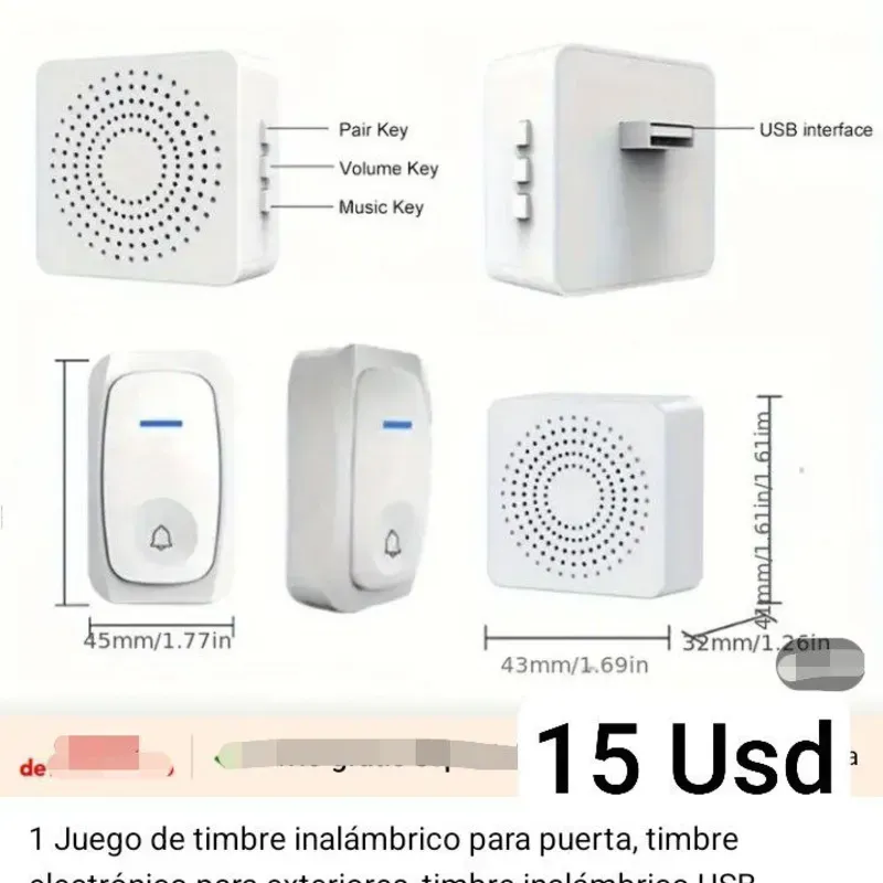 Timbre inalámbrico