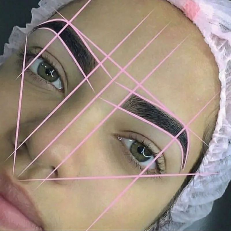 Sacado de Cejas con Técnica de Visajismo y Sombreado con Tinte Henna