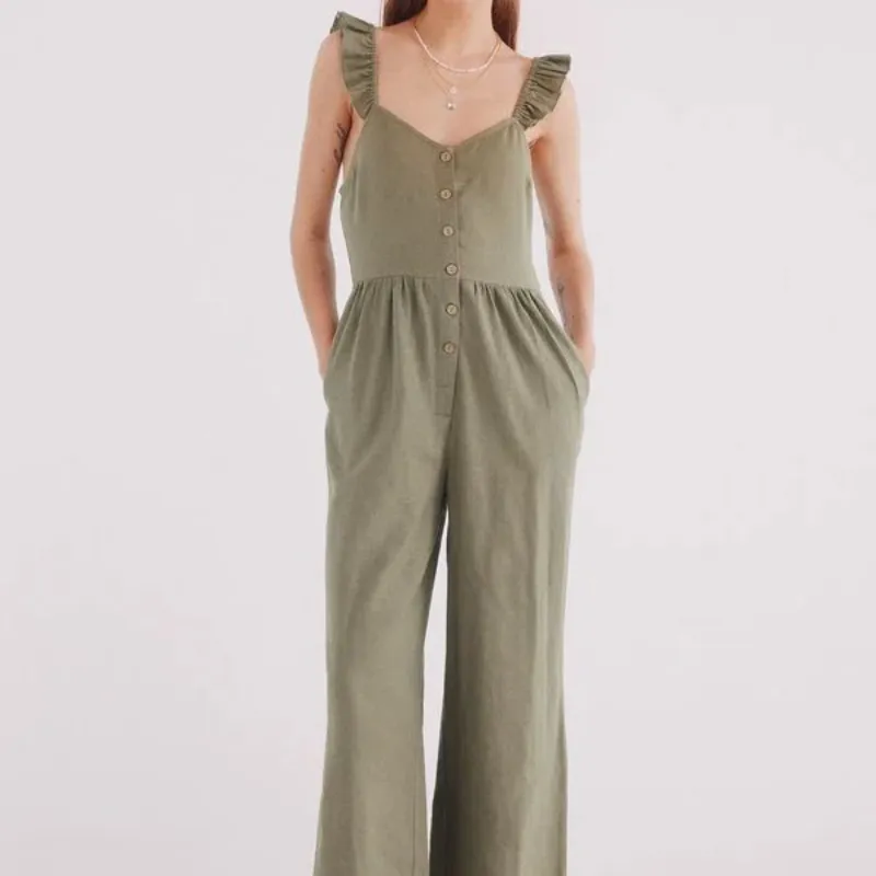 Mono Pantalón Tirante Vuelos