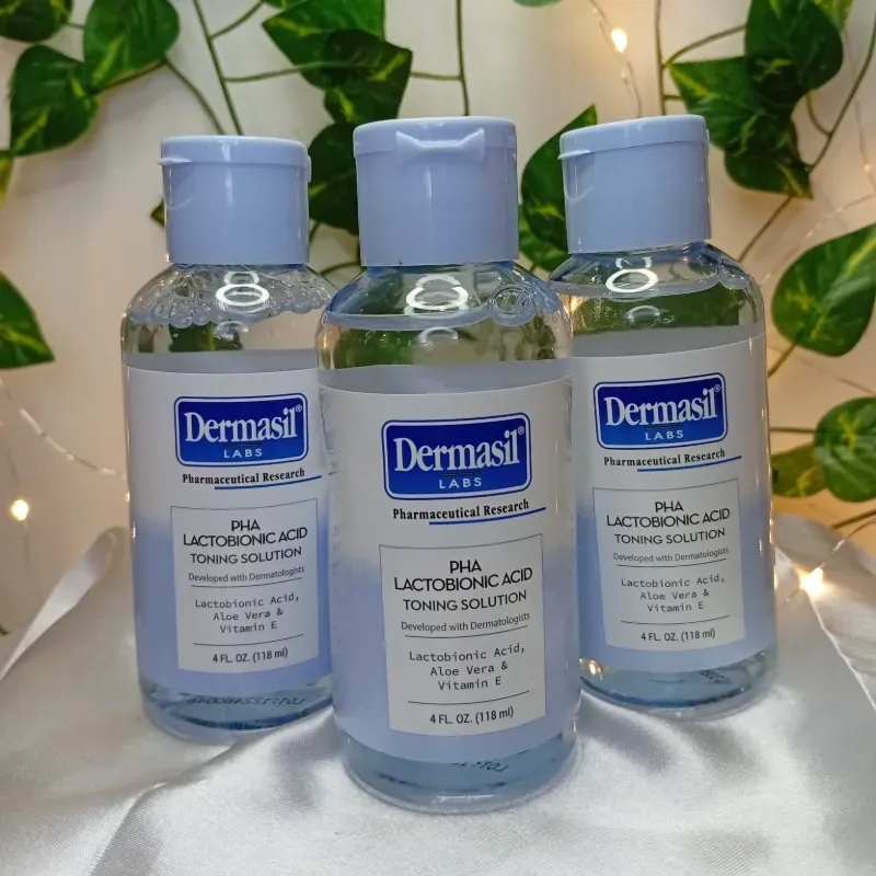 Tónico de ácido lactobiónico, aloe vera y vitamina E