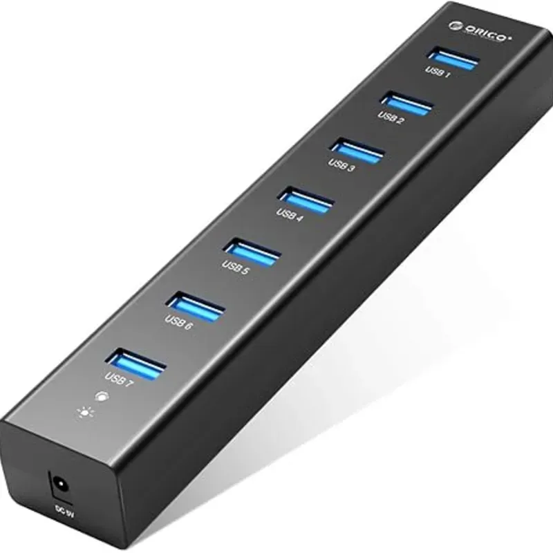 Regleta o HUB USB 3.0 De 7 Puertos ORICO