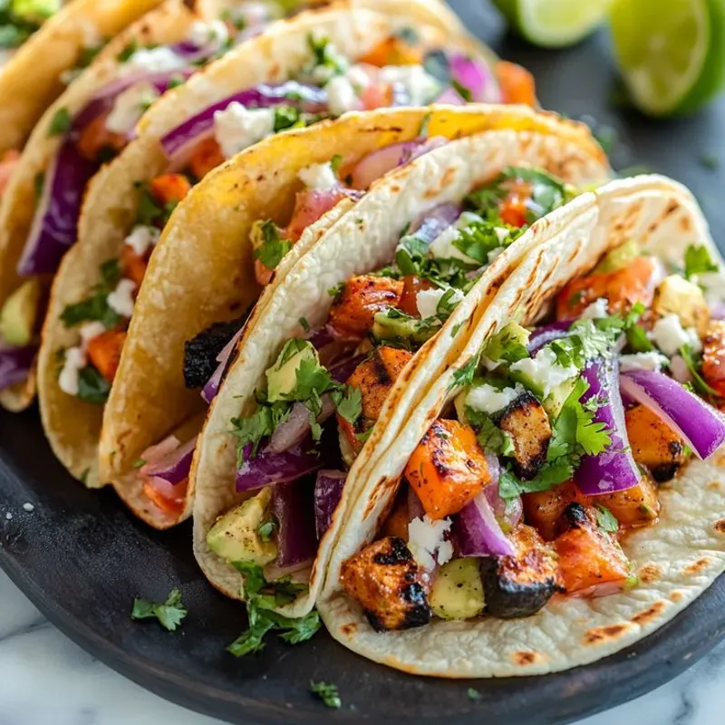  Tacos de Vegetales