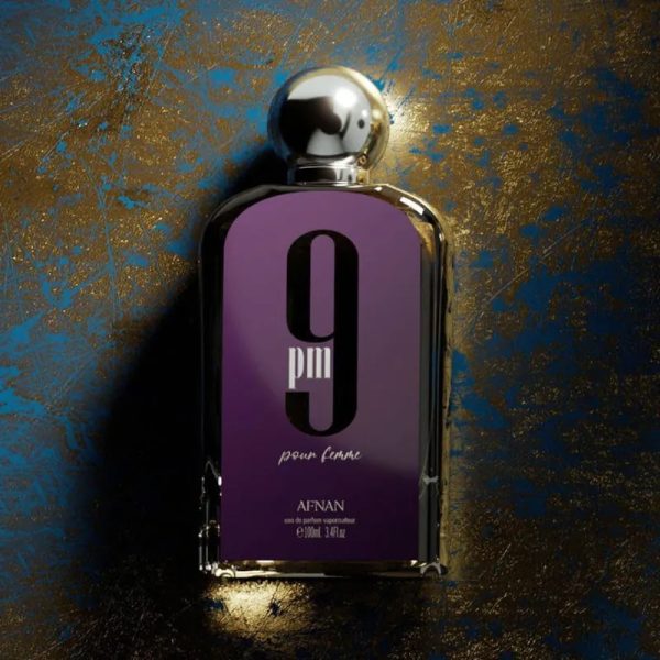 Afnan 9 AM Pour Femme Eau De Parfum, 3.4 onzas