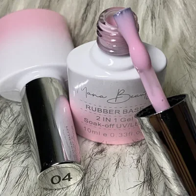 Base Rubber 2 en 1 Mana Beauty #04