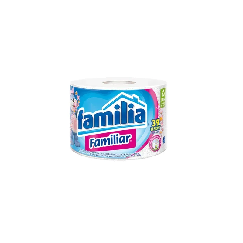 Rollo de papel sanitario familiar Familia