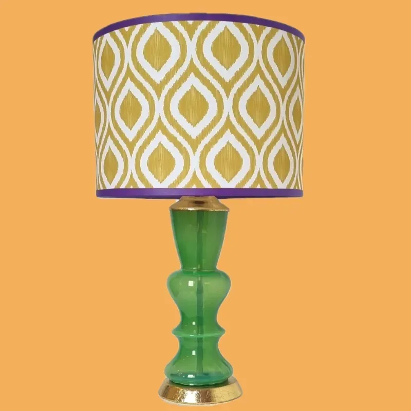 Lámpara Verde Cristal