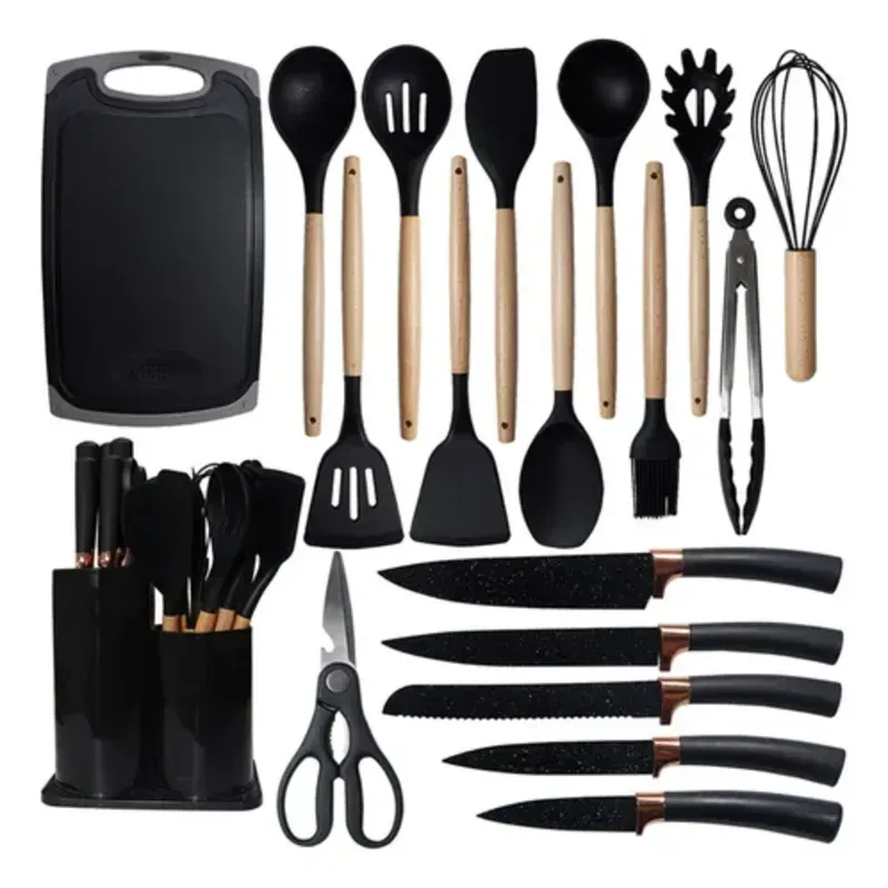 SET DE UTENSILIOS DE COCINA 19 PIEZAS (VPT)