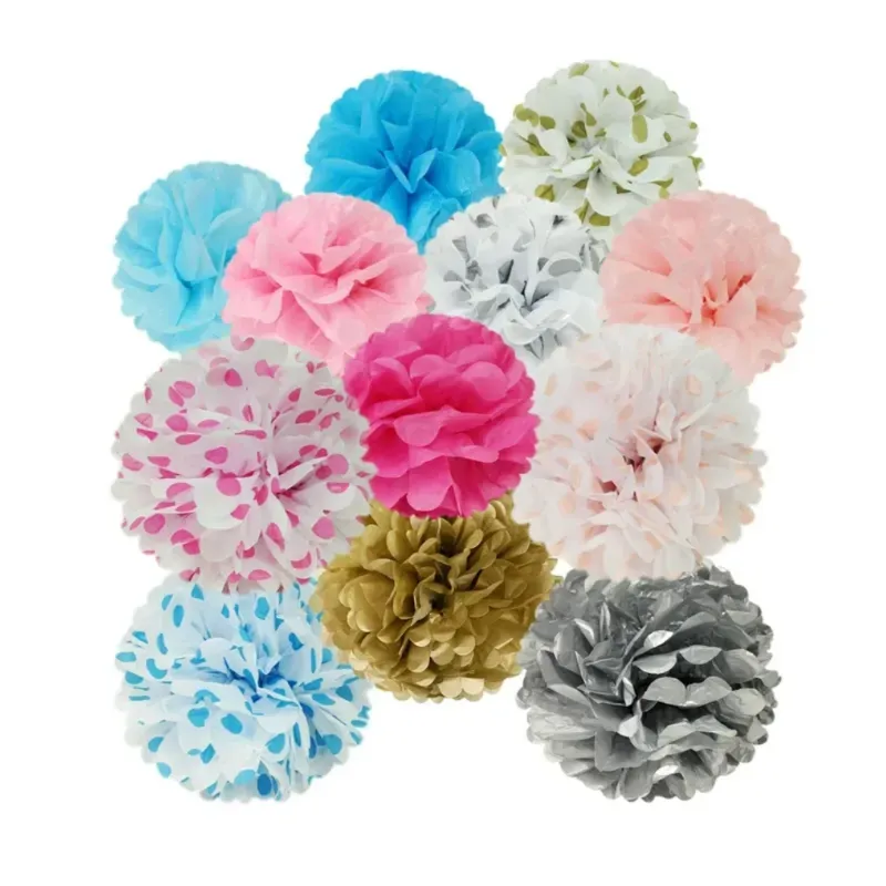 Flores de Papel de Seda