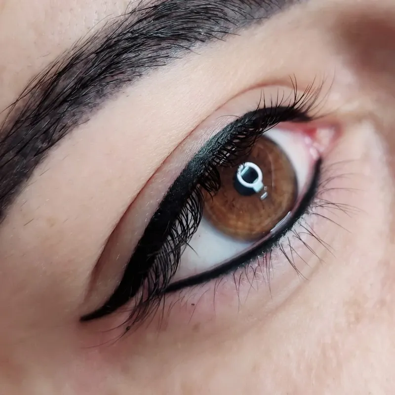 Un Delineado Inferior.