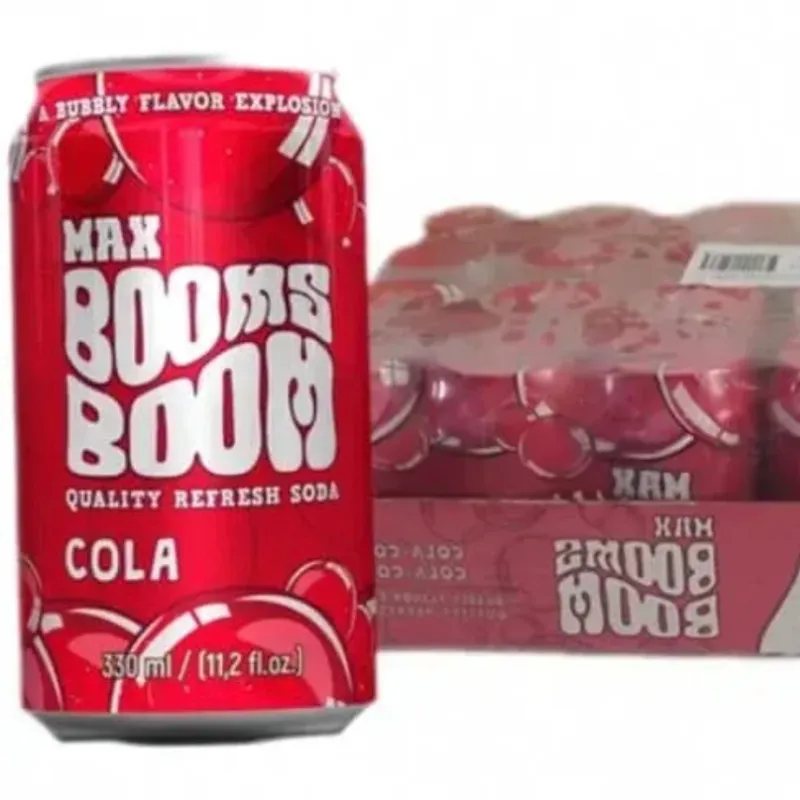 Refresco Max Booms Boom Cola