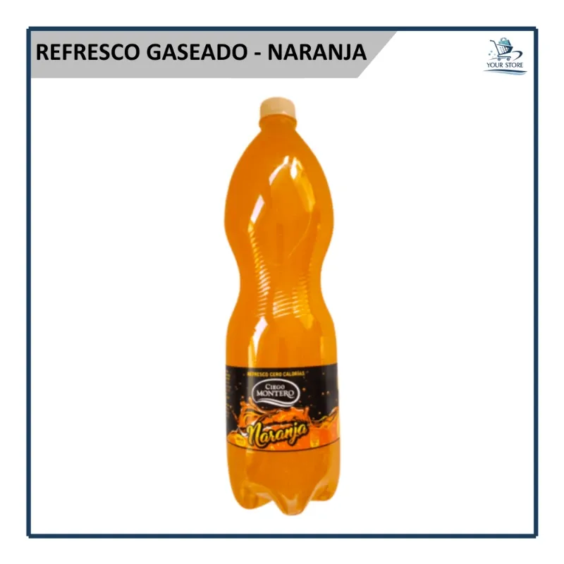 Refresco Gaseado - Naranja (1.5L)