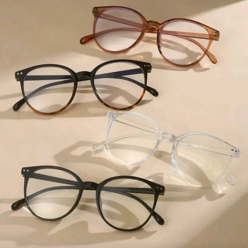  Gafas con cristales transparentes