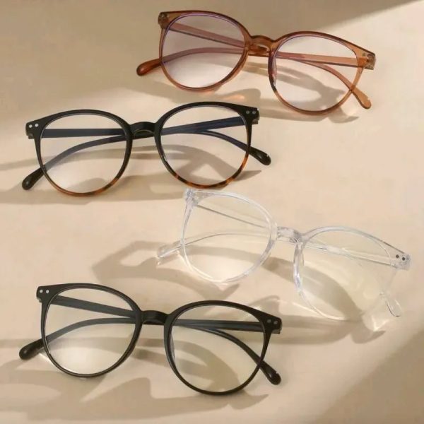  Gafas con cristales transparentes