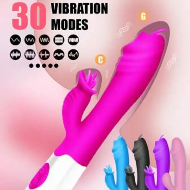  Vibrador Rabbit Ultra de 30 MODOS – Estimulación TOTAL 