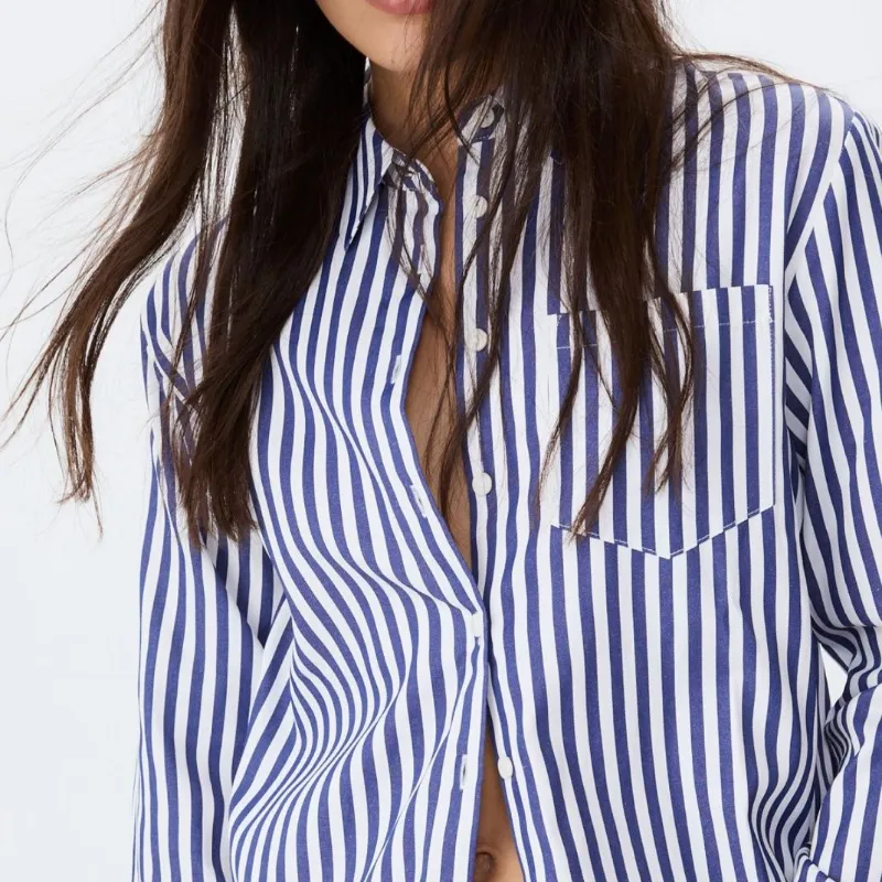 Camisa Popelin a Rayas