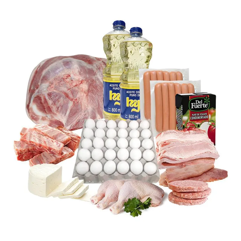 ✅Combo 5. Variedades de comida y aseo.