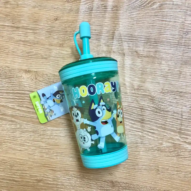 Vaso de Bluey y amigos