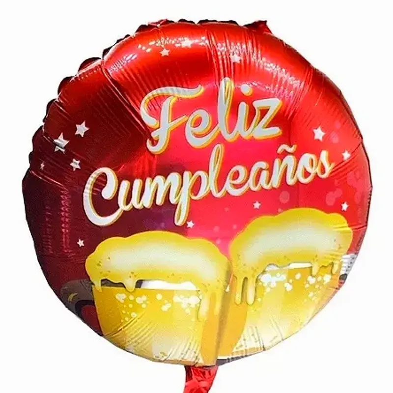 Globo de feliz cumpleaños de 18" 04