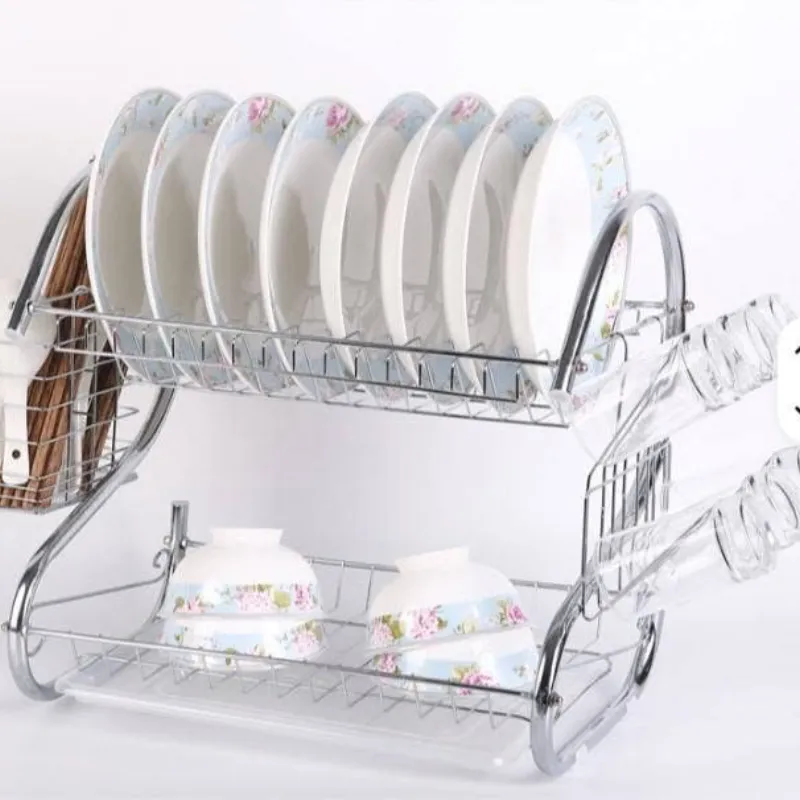 Platero metálico de dos niveles