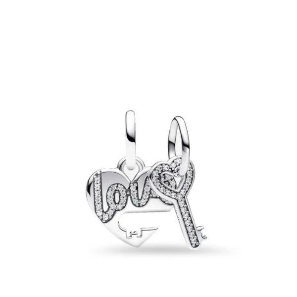 Charm de Pareja (Corazón y Llave)