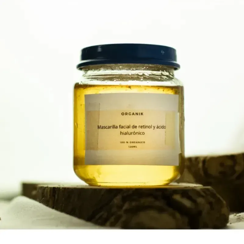 Mascarilla facial de retinol 