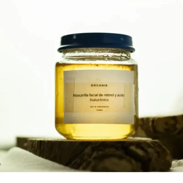 Mascarilla facial de retinol 