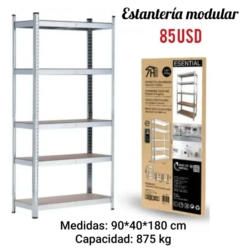 Estante modular galvanizado