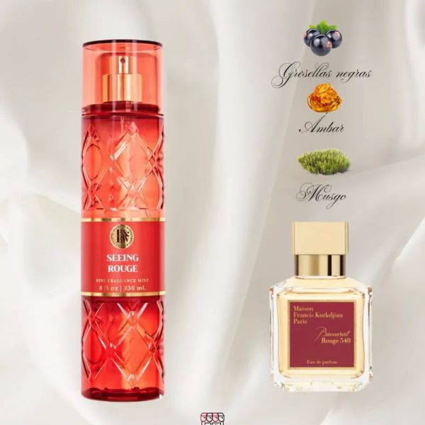 Seeing rouge (bath & body works )236 ml