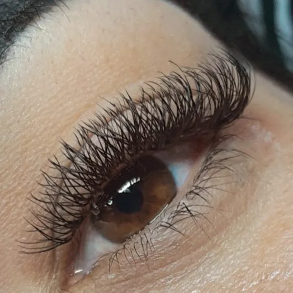 Extensiones de Pestañas Pelo a Pelo Volumen Brasileño