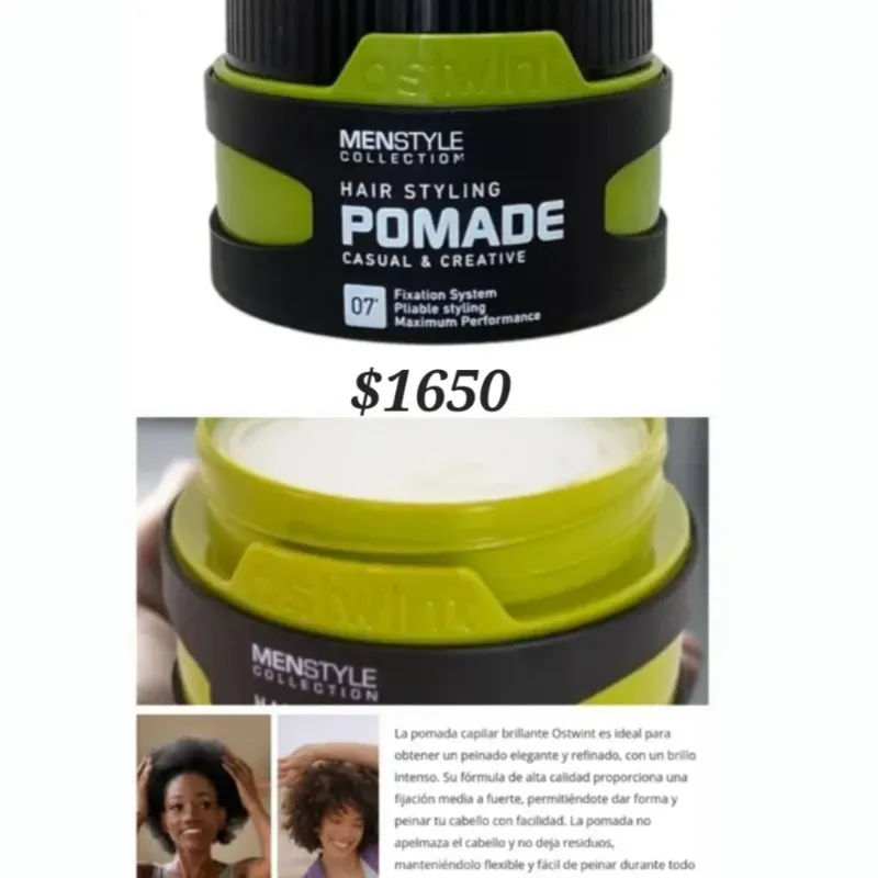 Pomada de cabello (5 USD)