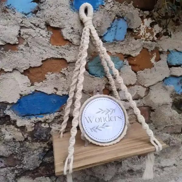 Repisa Macramé M2