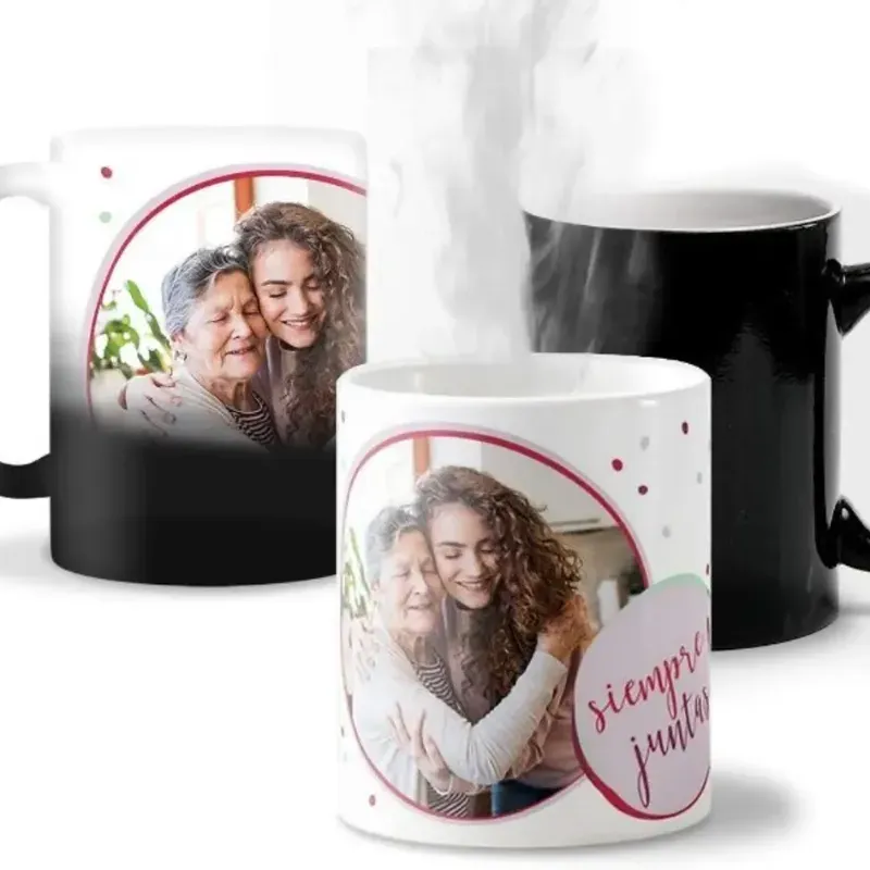 Taza mágica personalizada