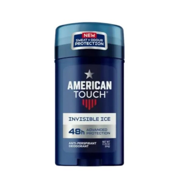 Desodorante antitranspirante American Touch Invisible Ice.