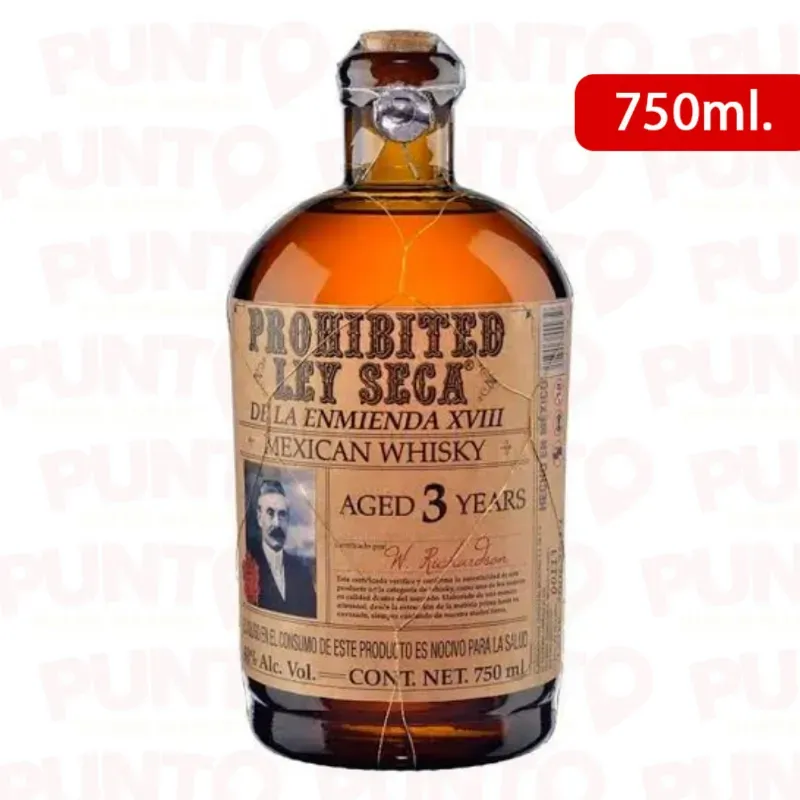 Prohibited Ley Seca 3 años