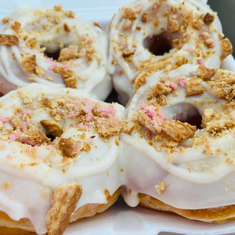 Dona de crema de leche condensada