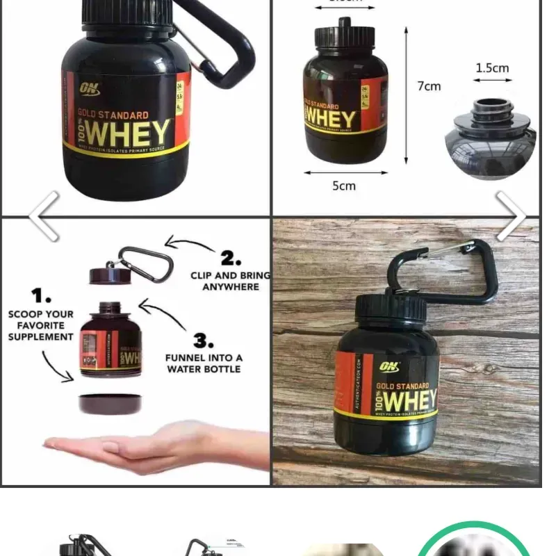 Shaker para suplementos