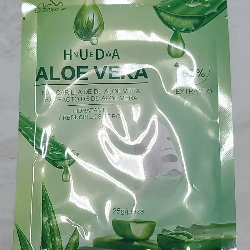 Mascarilla facial de aloe