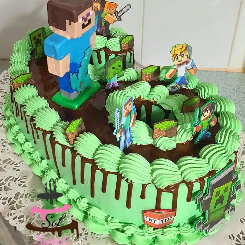 Torta en forma de número (Supernortemul)